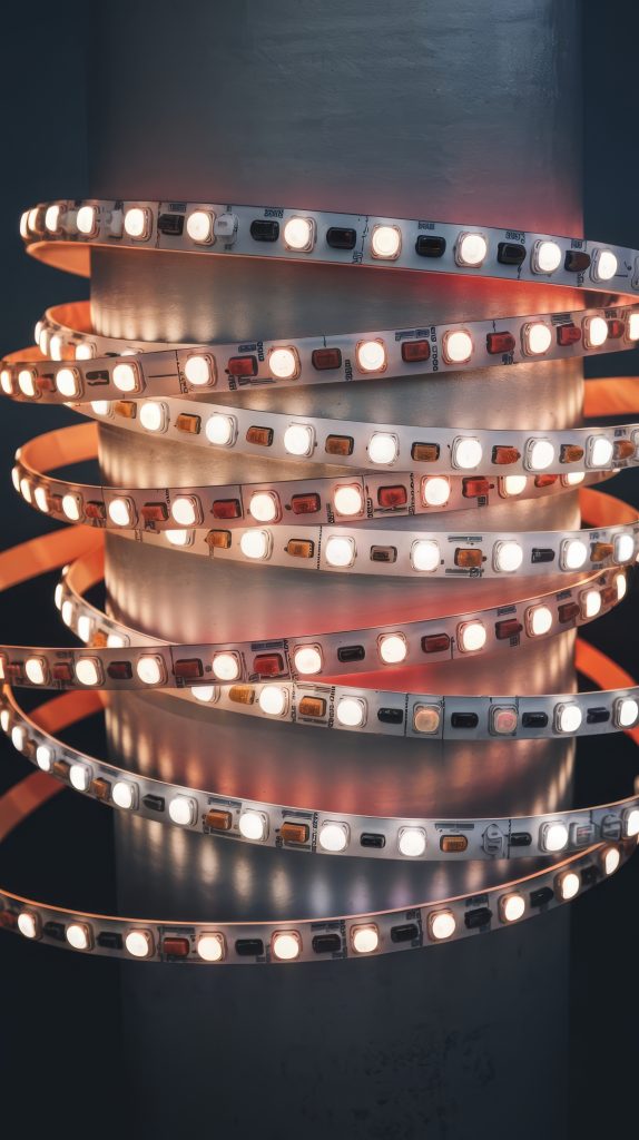 Stack Led Lights Coiled Flexible Lighting Strips Various Colors 574x1024